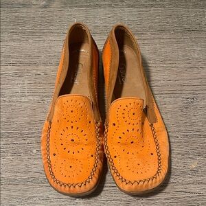 Gabor Orange Moccasins‎ for Women UK 5 US 6